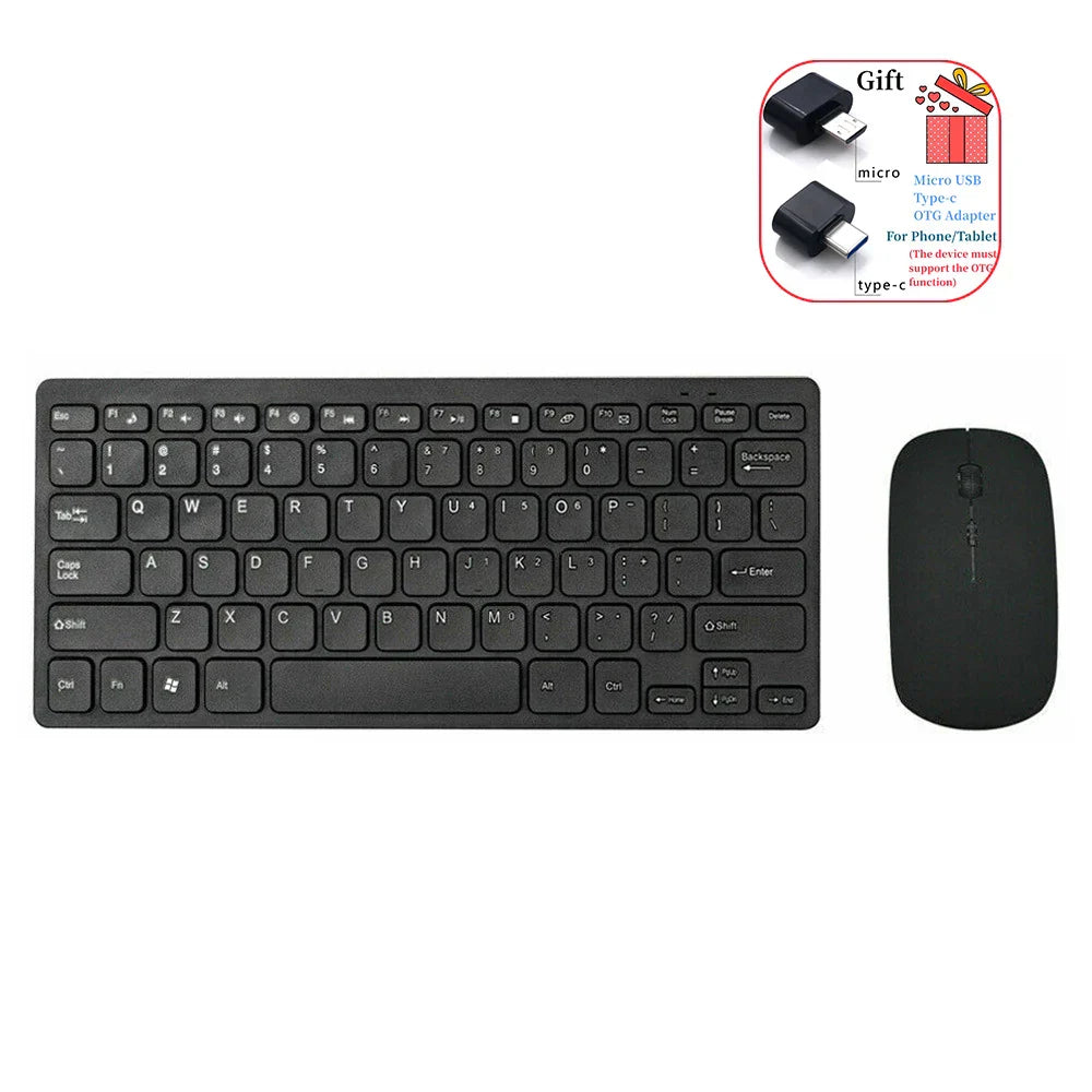 Mini 2.4G Wireless Keyboard and Mouse Kit Multimedia