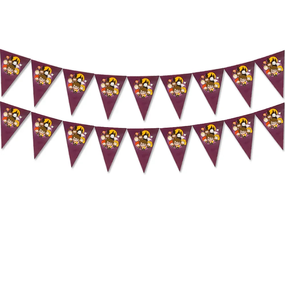 Academy Magic Harries Birthday Party Decorations Disposable Tableware