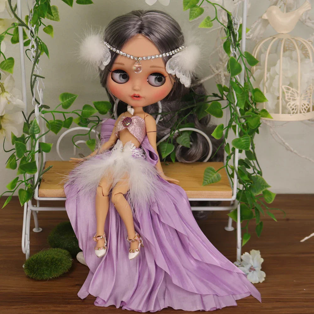 ICY DBS Blyth Doll Pouting Mouth Tan Skin