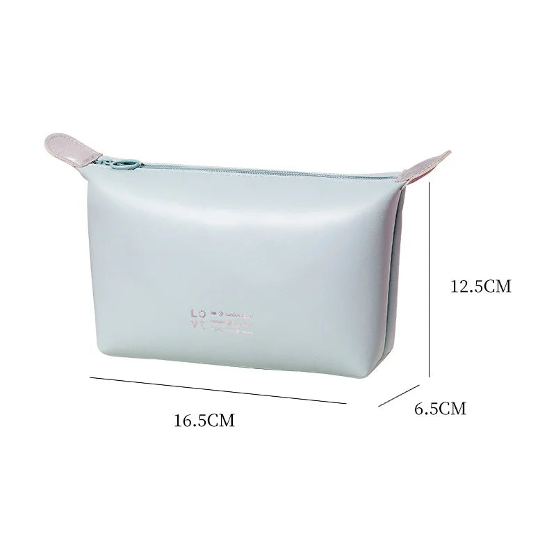 FUDEAM Fashion Leather Portable Women Travel Storage Bag