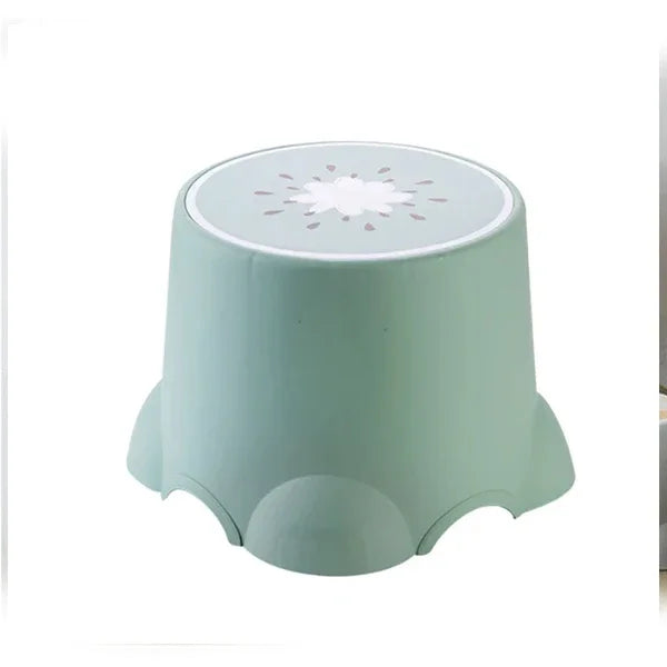Kids Children Thickened Plastic Step Stool Portable Folding
