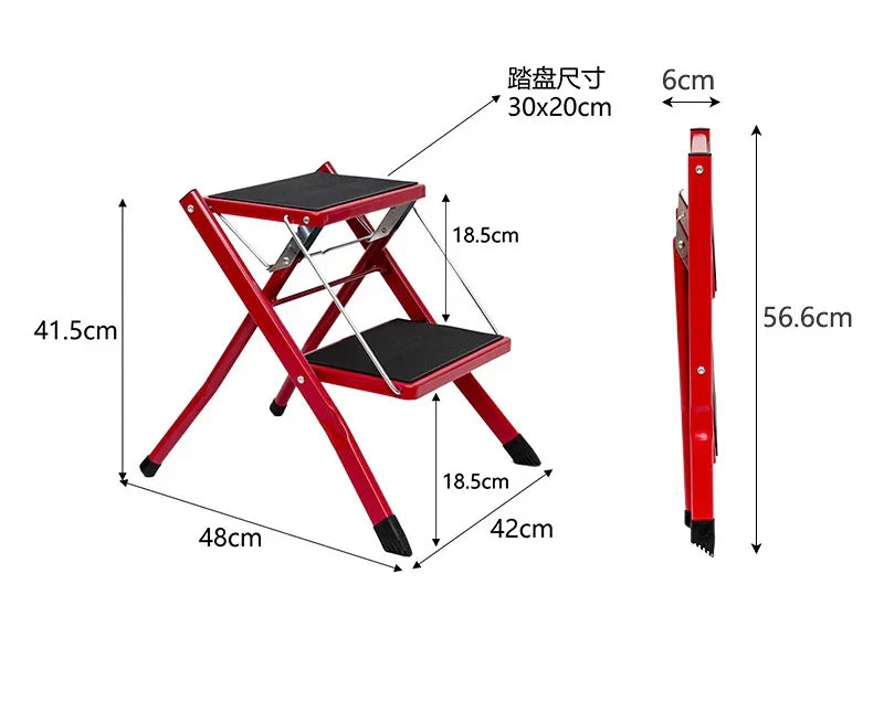 Folding Step Stool Thickened Household Kitchen Ladder Stool