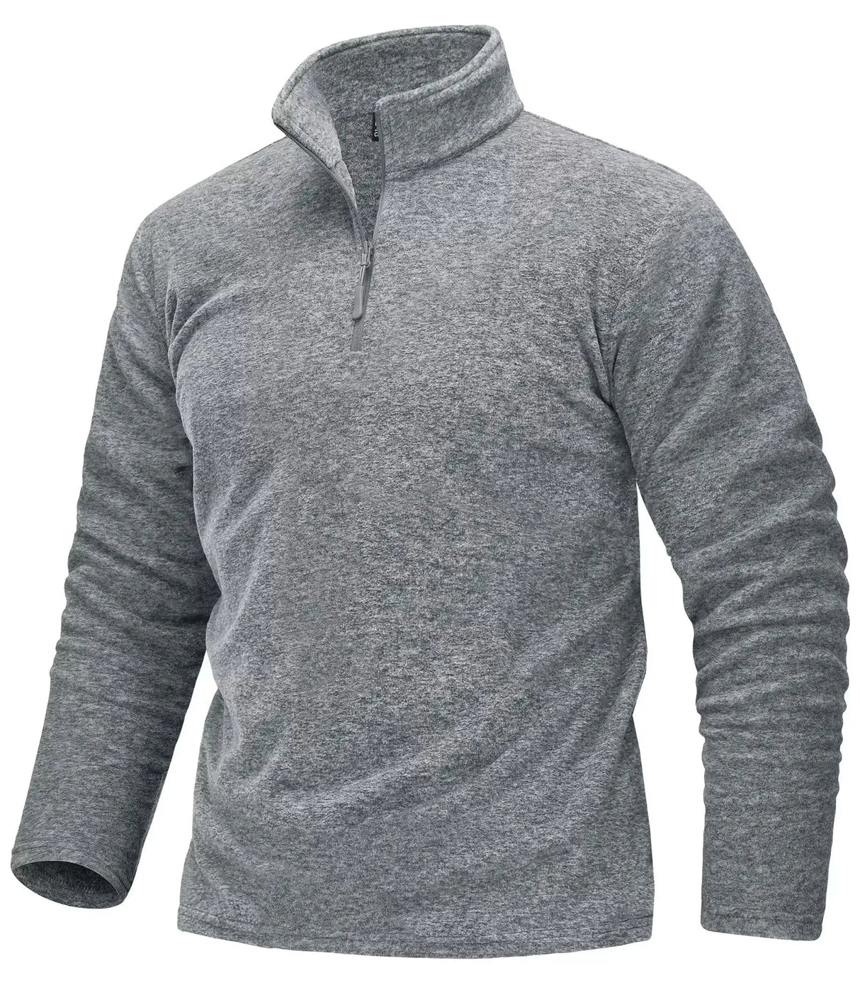 TACVASEN 1/4 Zipper Collar Spring Fleece Sweaters Mens