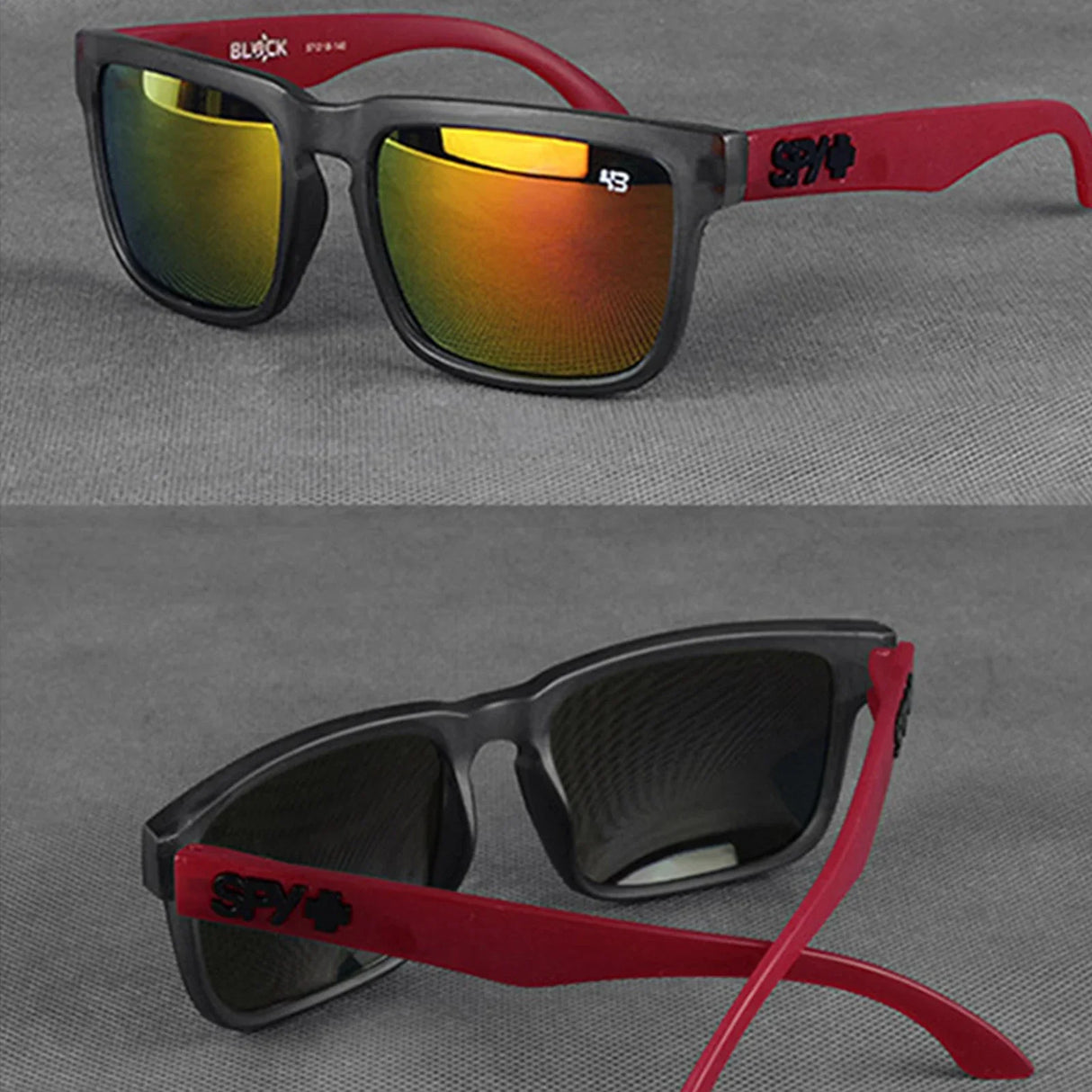 40 PCS KEN BLOCK Coloured Sunglasses Men Women