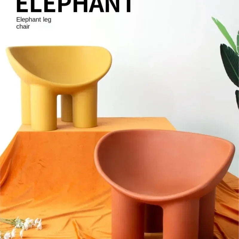 Elephant Leg Chair Nordic Designer Single Simple Ins