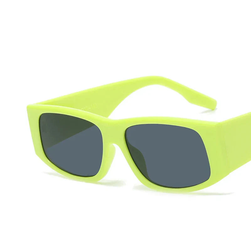 Fashion Designer Square Shades Women Irregular Frame Eyeglasses
