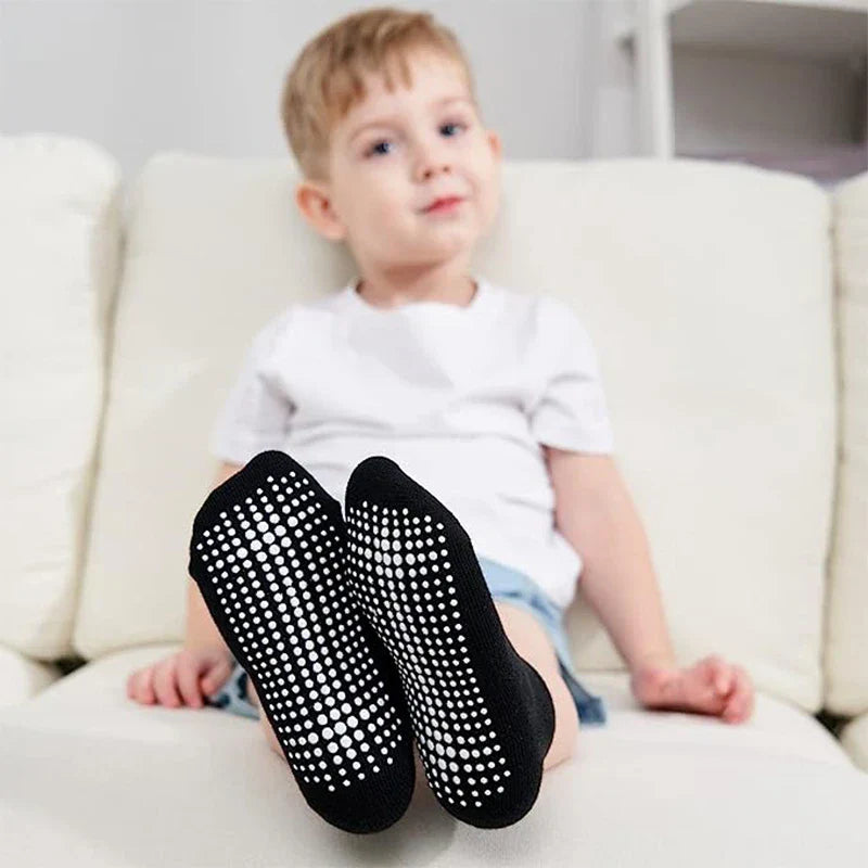 6 Pairs/Lot Fashion Children Socks Grip Crew Socks