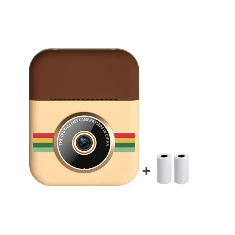 Children Camera CP08 Instant Print Dual Lens Kids