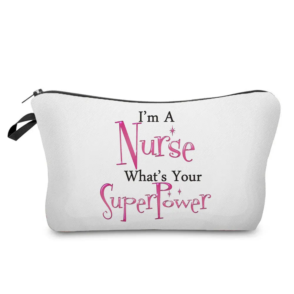 Nurse Makeup Bag Women Cosmetic Bag Toiletry Travel