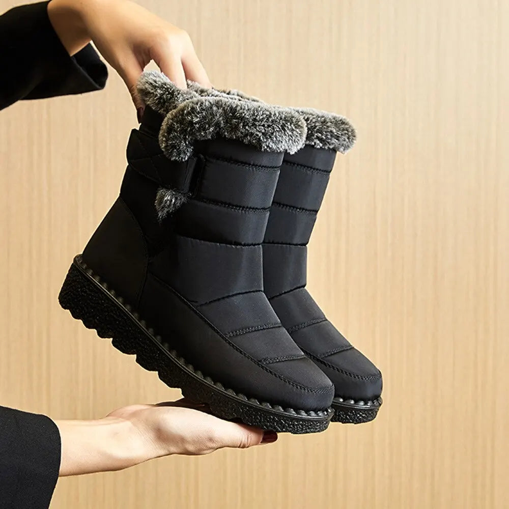 Waterproof Winter for 2023 New Faux Fur Long