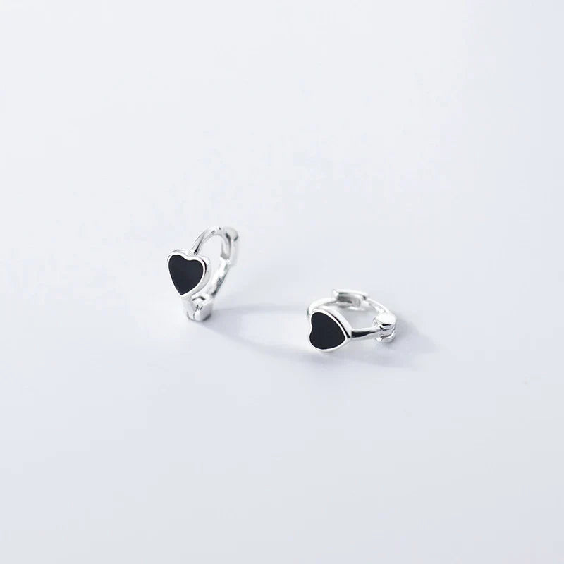 WOOZU 925 Sterling Silver INS Minimalism Sweet Love