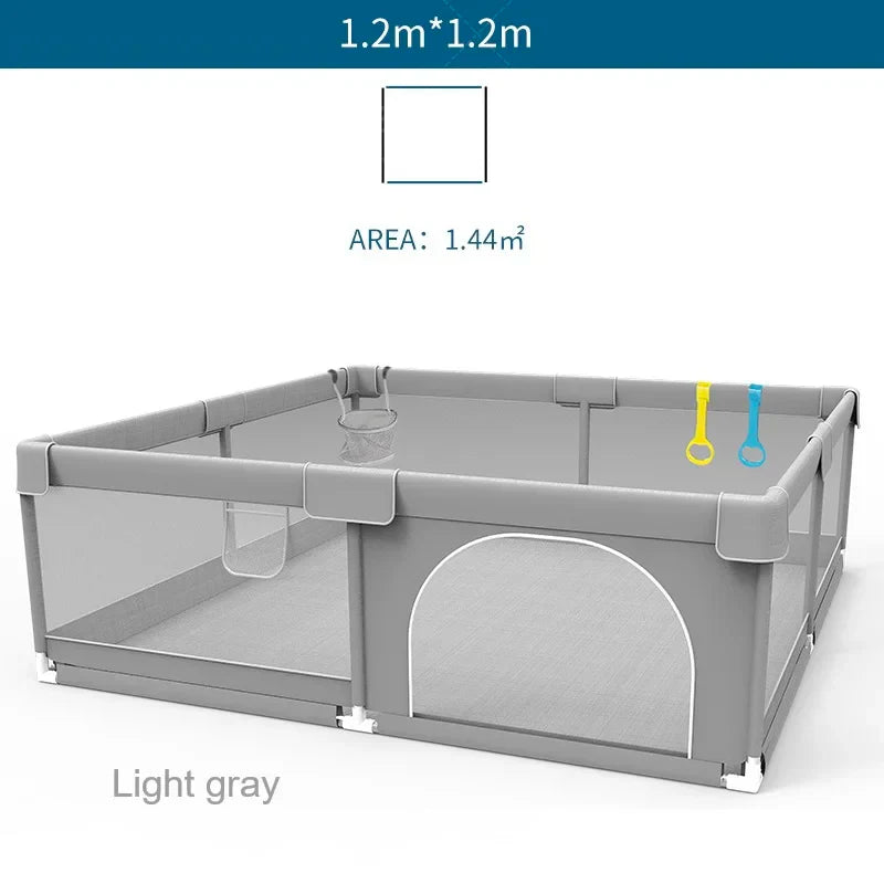 IMBABY Baby Playpens Light Gray Corralito Baby Playground