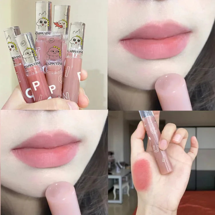 6 Colors Sexy Matte Lipsticks Waterproof Lip Gloss