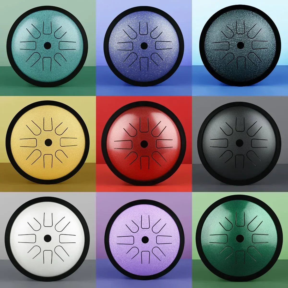 Multicolor 6inch 8 Tones High Treble Notes Partner