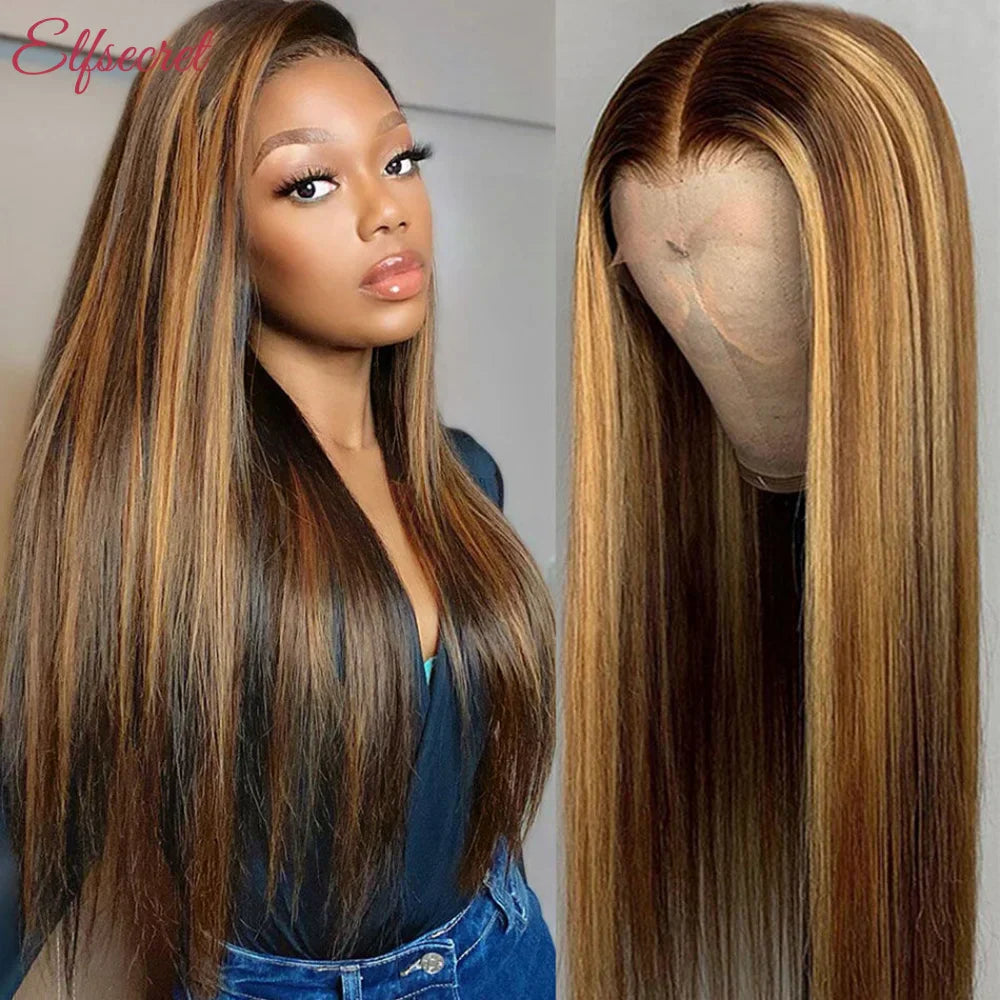 Highlight Ombre 13x4 13x6 HD Transaprent Lace Front