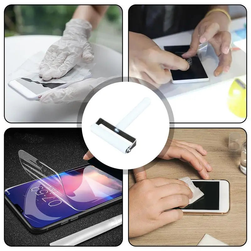 Phone Screen Cleaner Roller Touchscreen Film Roller Screen
