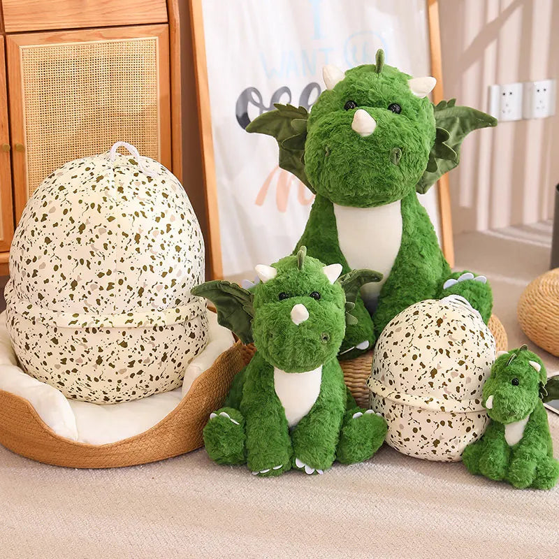 Creative Dinosaur egg Turn Into Dino Plush Toys