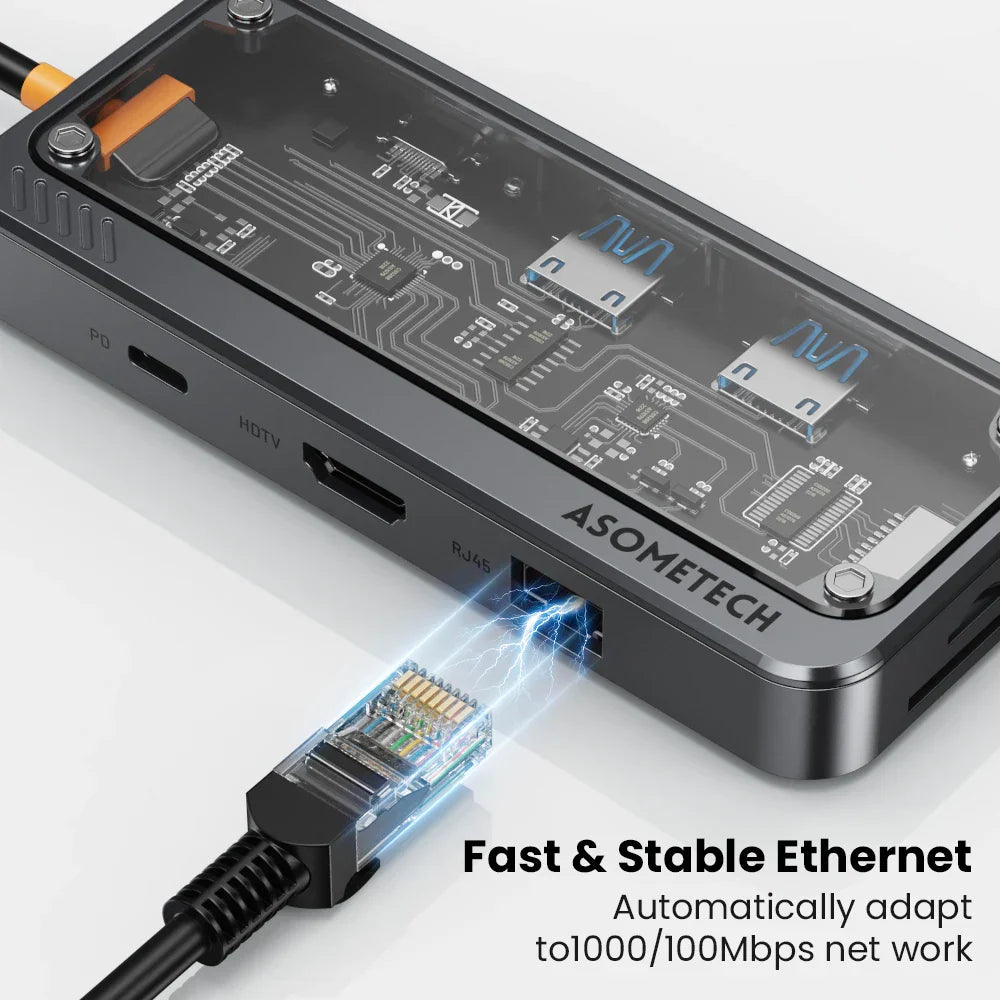 8 in 1 USB Type C HUB USB