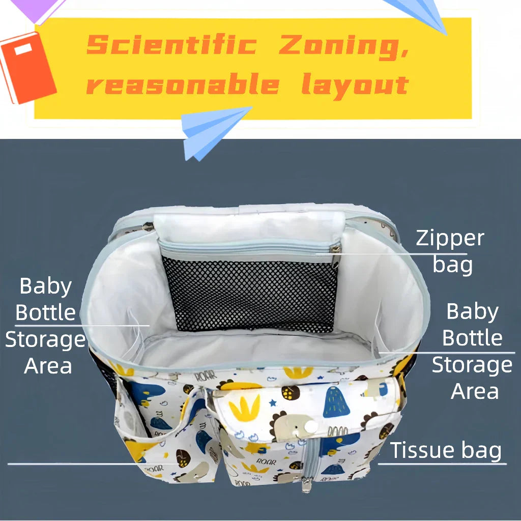 Baby Stroller Organizer Baby Diaper Bag Tote -