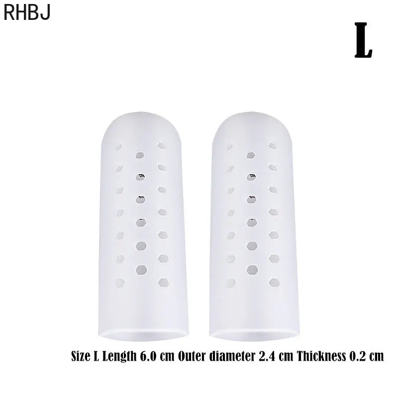 2Pcs Silicone Gel Thumb Corrector Bunion Foot Toe