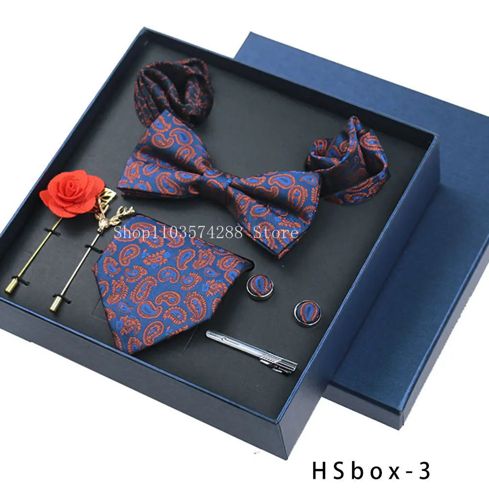 Luxury High Grade Mens Tie Set Nice Gift