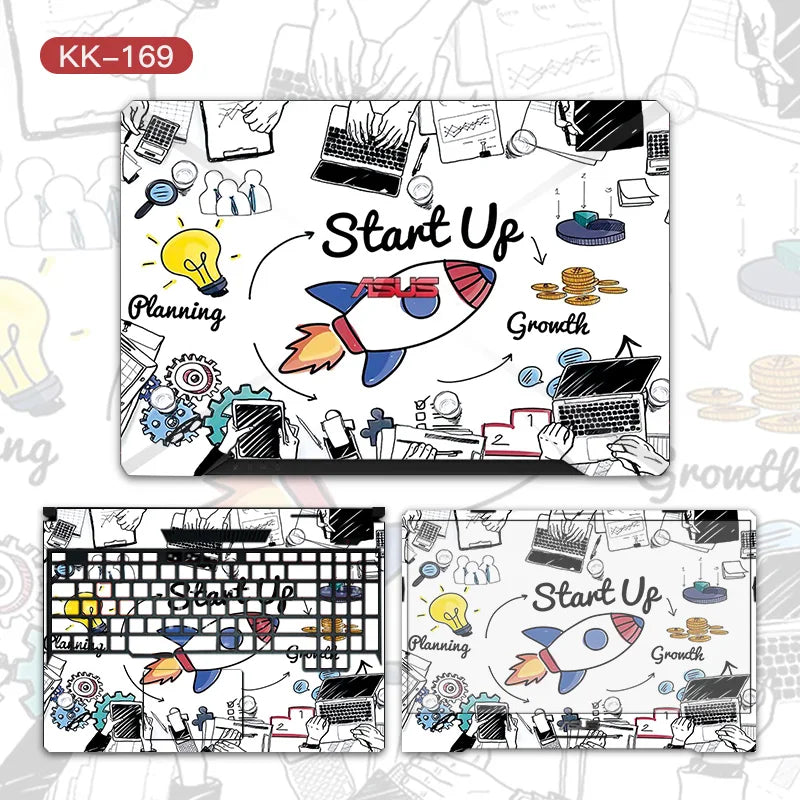 Dazzle Vinyl Laptop Special Sticker Skin For ASUS