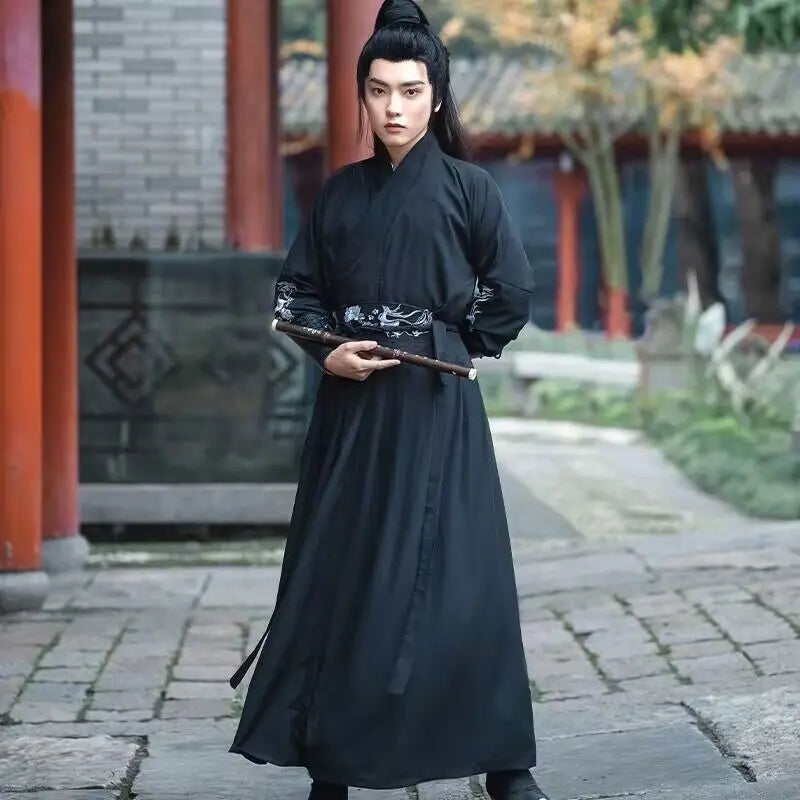 Large Size 4XL Hanfu Men Chinese Traditional Cosplay