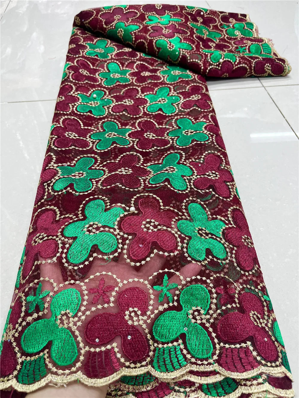 African Lace Fabric 2024 High Quality Lace Hot