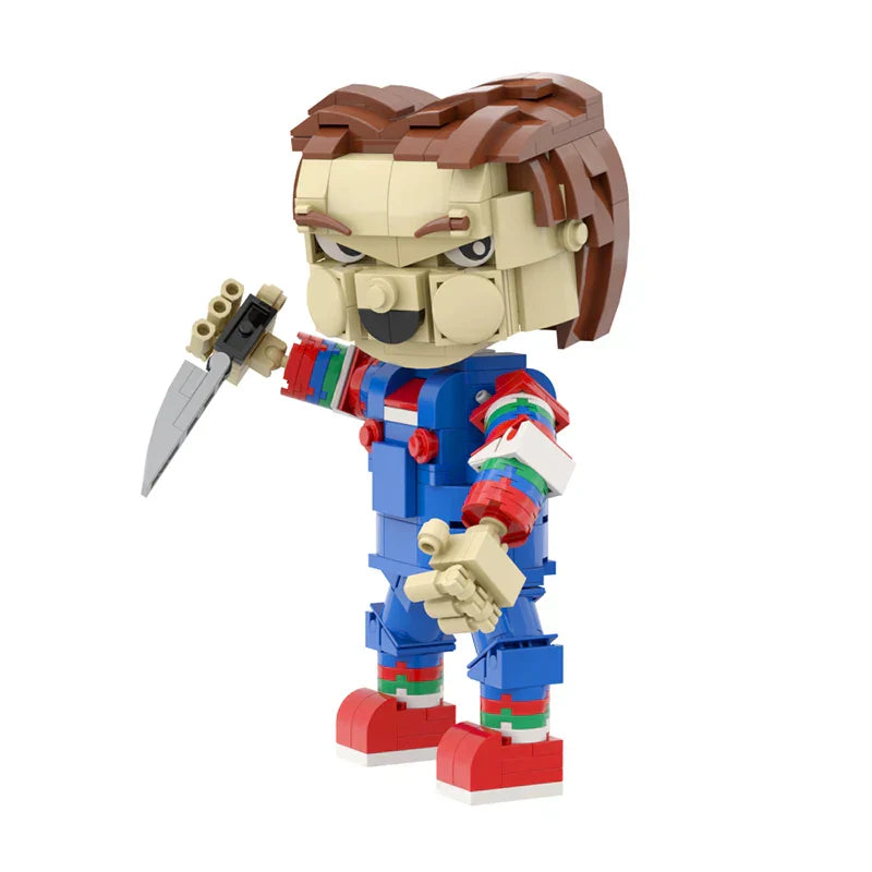 BuildMoc Horror Movie Child's Play Chuckyed Building Blocks
