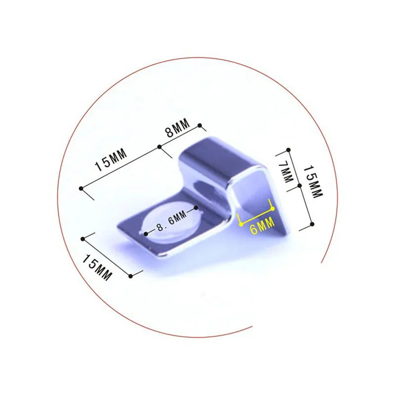 4pcs Aquarium Cover Support Bracket Stainless Steel Tank