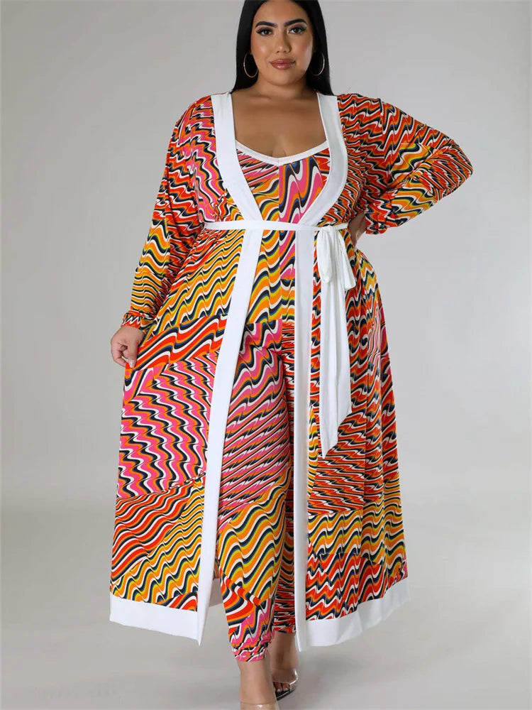 Wmstar Plus Size Dress Sets 2 Piece Outfits