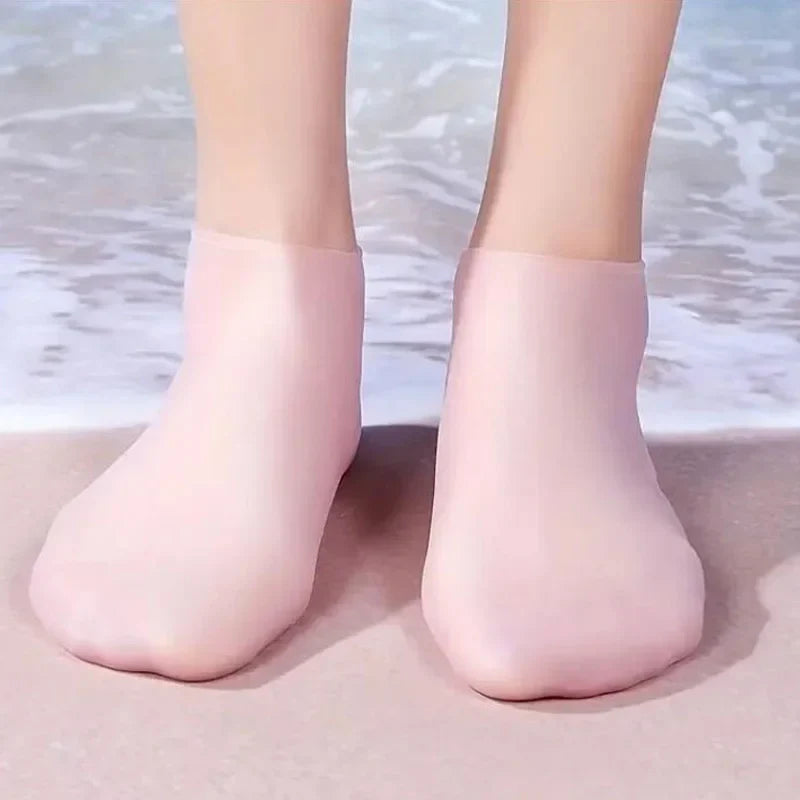 1Pair Silicone Foot Care Socks Anti Cracking Moisturizing