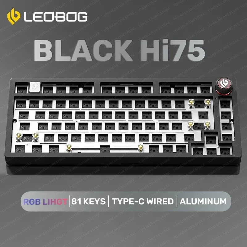LEOBOG Hi75 Sugar65 Custom Mechanical Keyboard Aluminum Kits