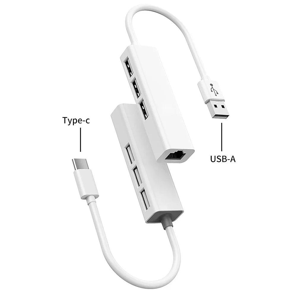 Network Card USB Type-C Ethernet Adapter USB TYPE-C