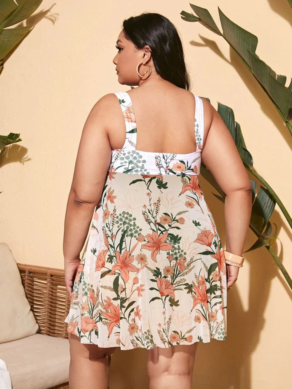 2024 Women New Swimsuit One Piece Swimwear Plus