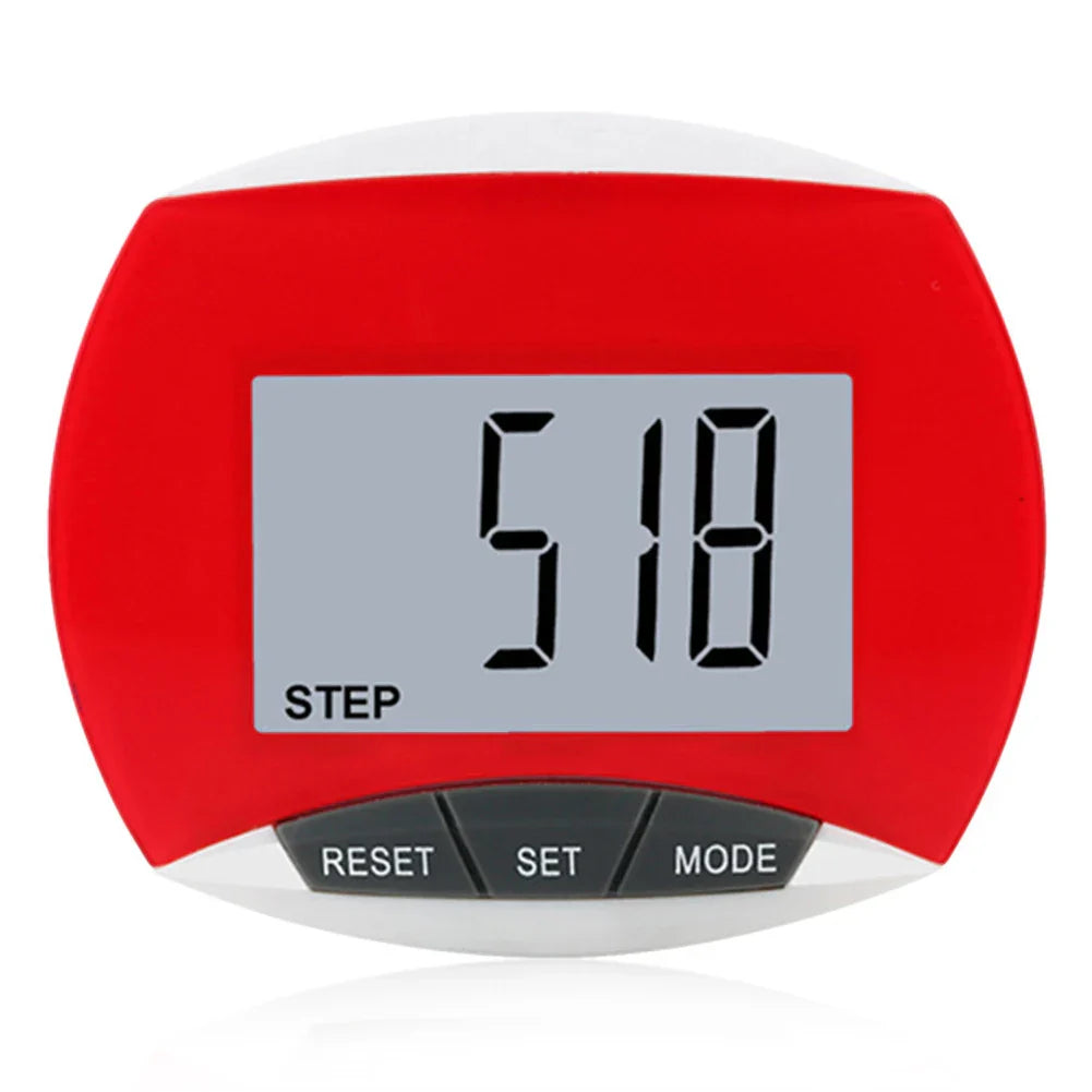Portable Sport Pedometer Built-in Clip Movement Calories Counter
