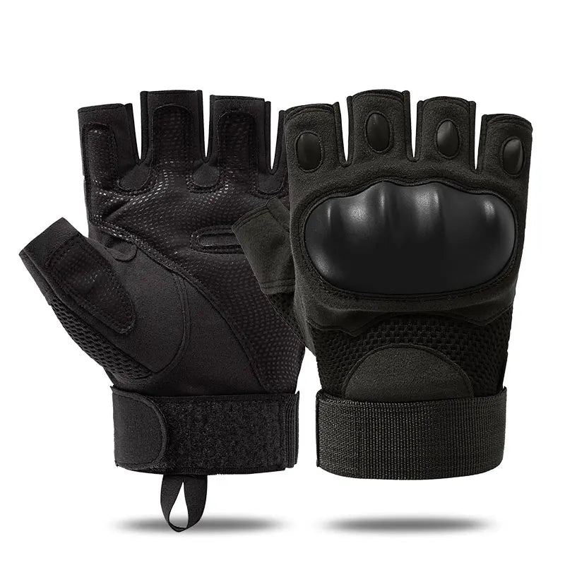 Men's and women's PU leather tactical gloves, military