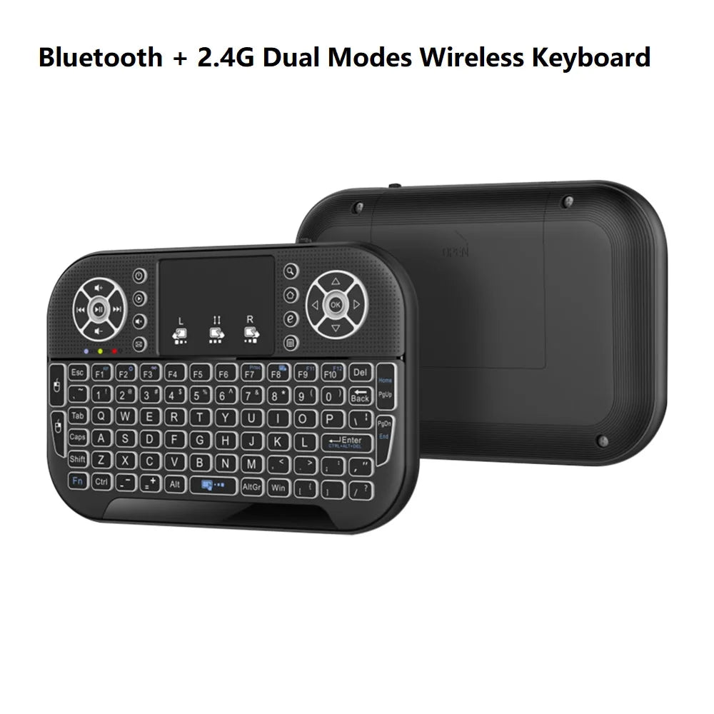 A8 Mini 2.4G Keyboard Backlight Bluetooth Air Mouse