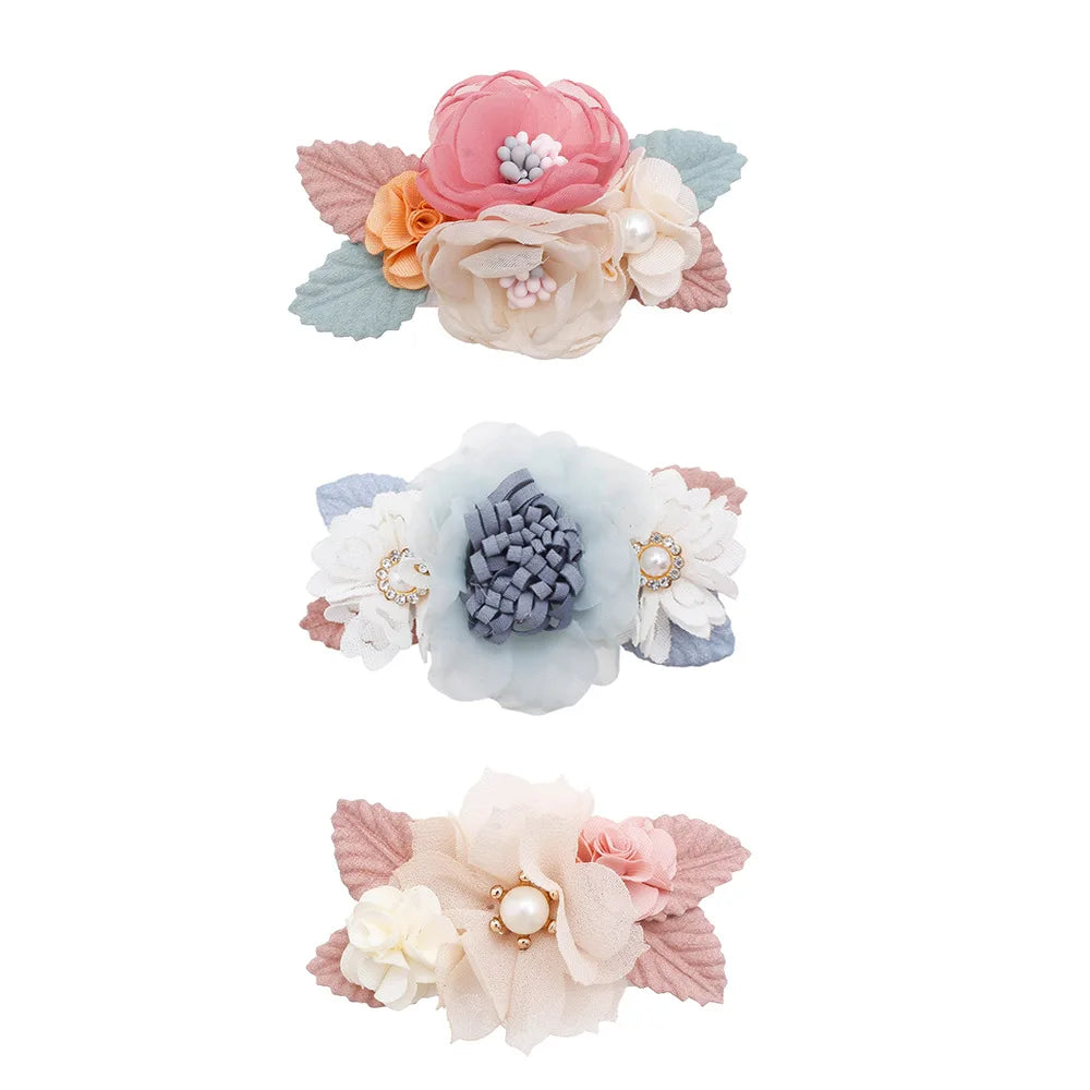 Baby Accessories Princess Flower Hairpins for Baby and