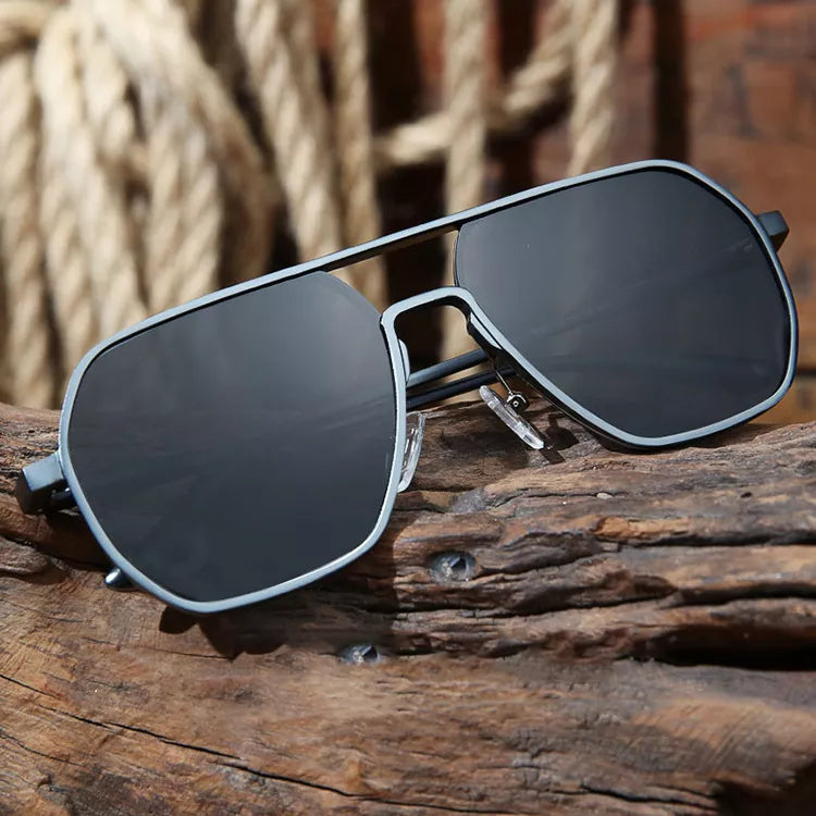 Men's Retro Sunglasses Brand Designer High Quality Metal