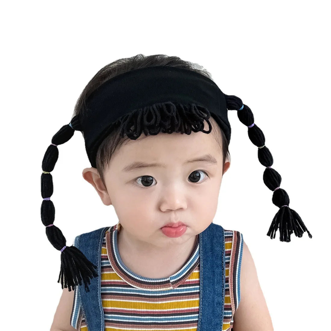Baby Wig Braided Headbands for Kids Twist Hairbands