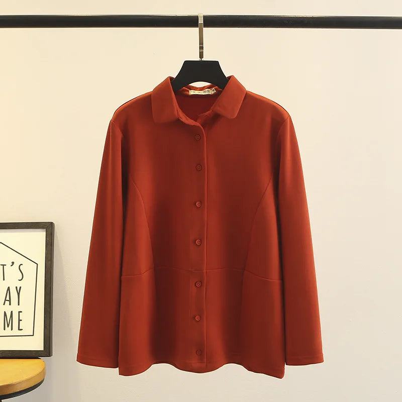 Womens Plus Size Jacket Autumn Casual Clothing Fashion