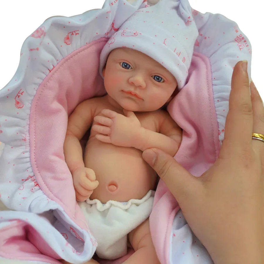 12" Micro Preemie Full Body Silicone Baby Doll