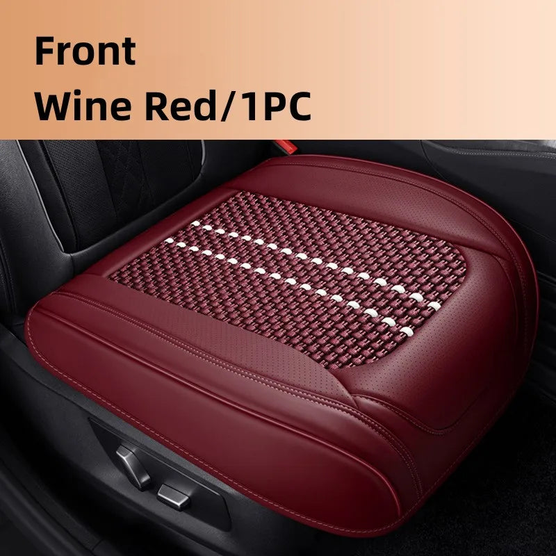 Car Seat Protector Cover Breathable PU Leather Driver