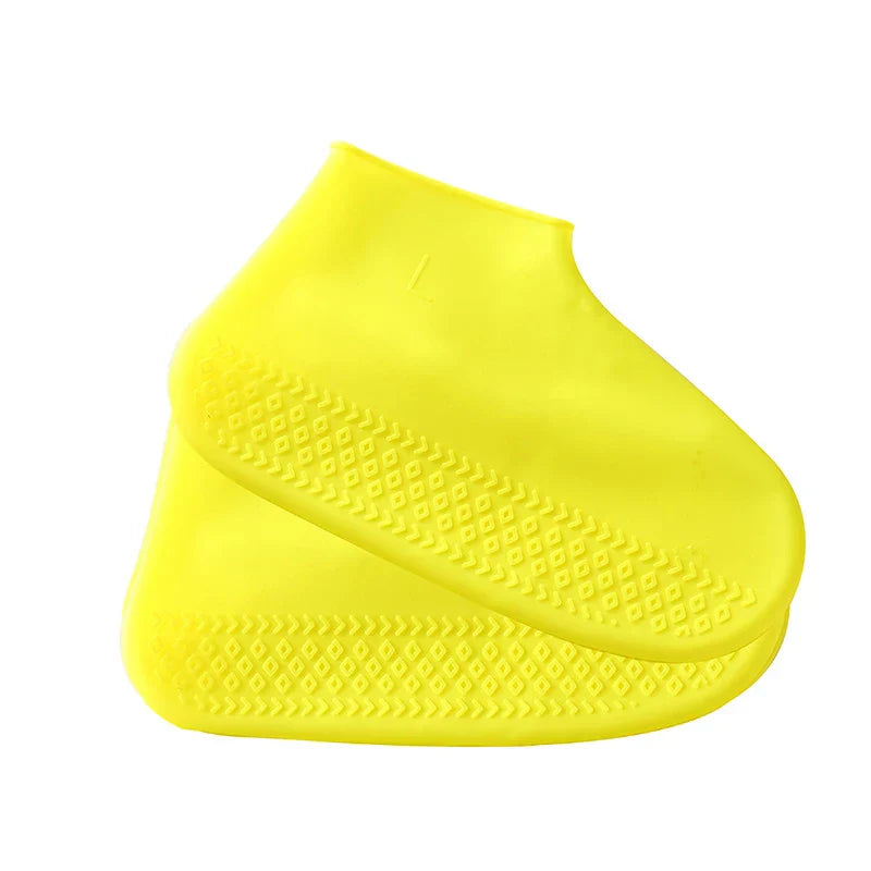 1Pair Waterproof Silicone Shoe Cover Nonslip Wearresistant Unisex
