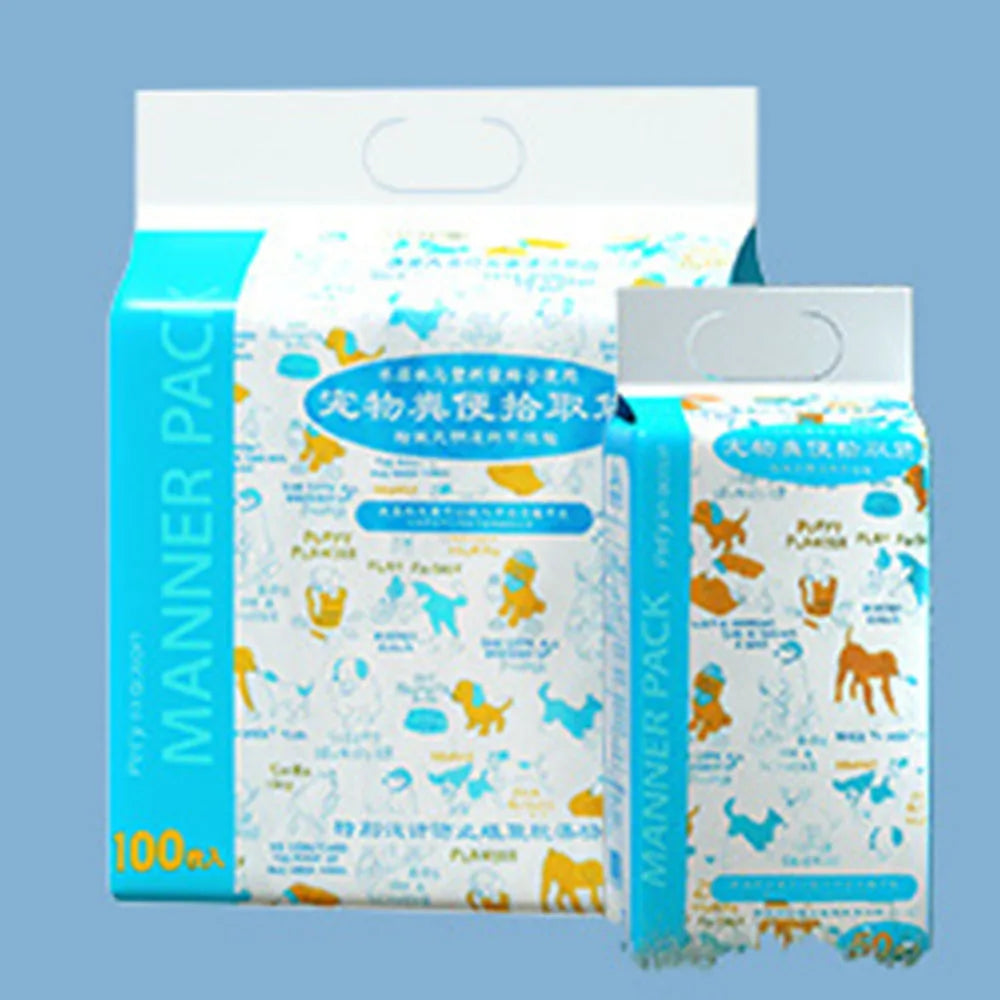 Mini Pet Waste Bags Disposable Dog Poop Bag