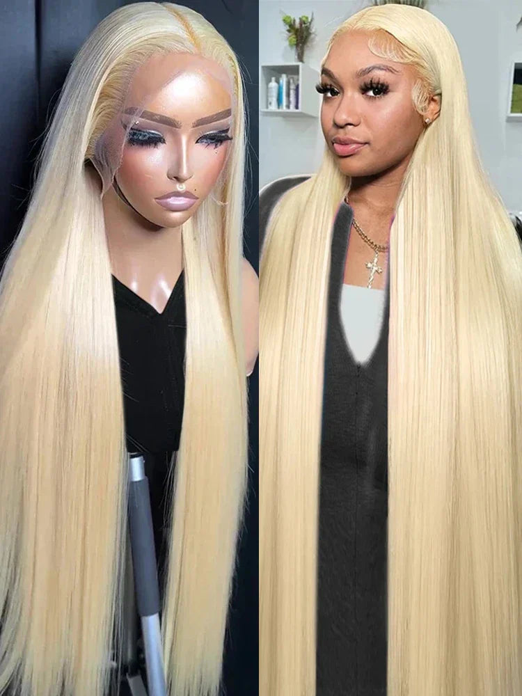 HD Transparent 613 Blonde Straight 13x6 Lace Frontal