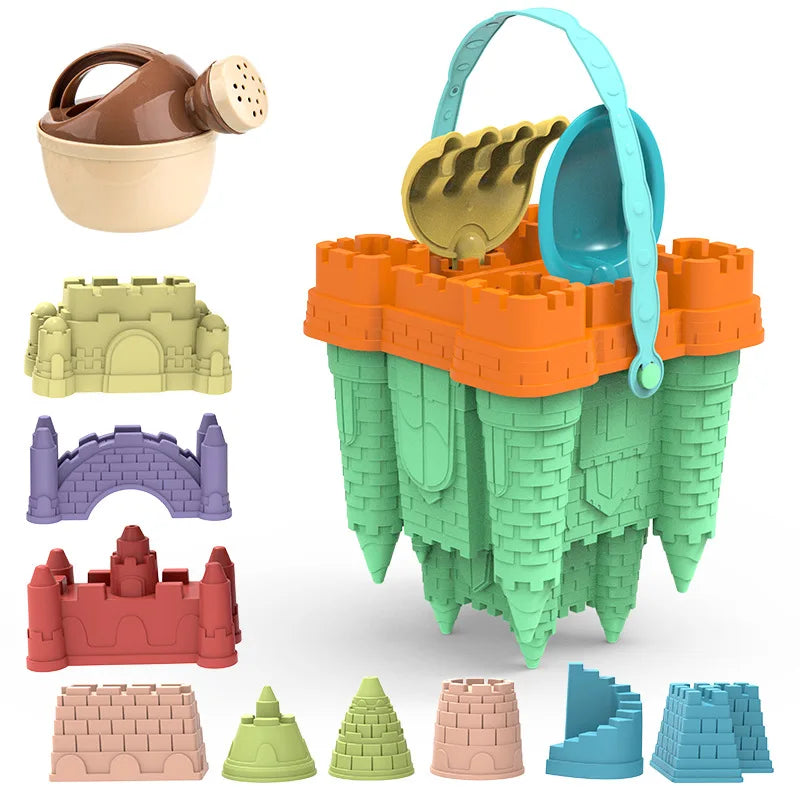 Beach Castle Bucket Play Sand Set Toys Sand