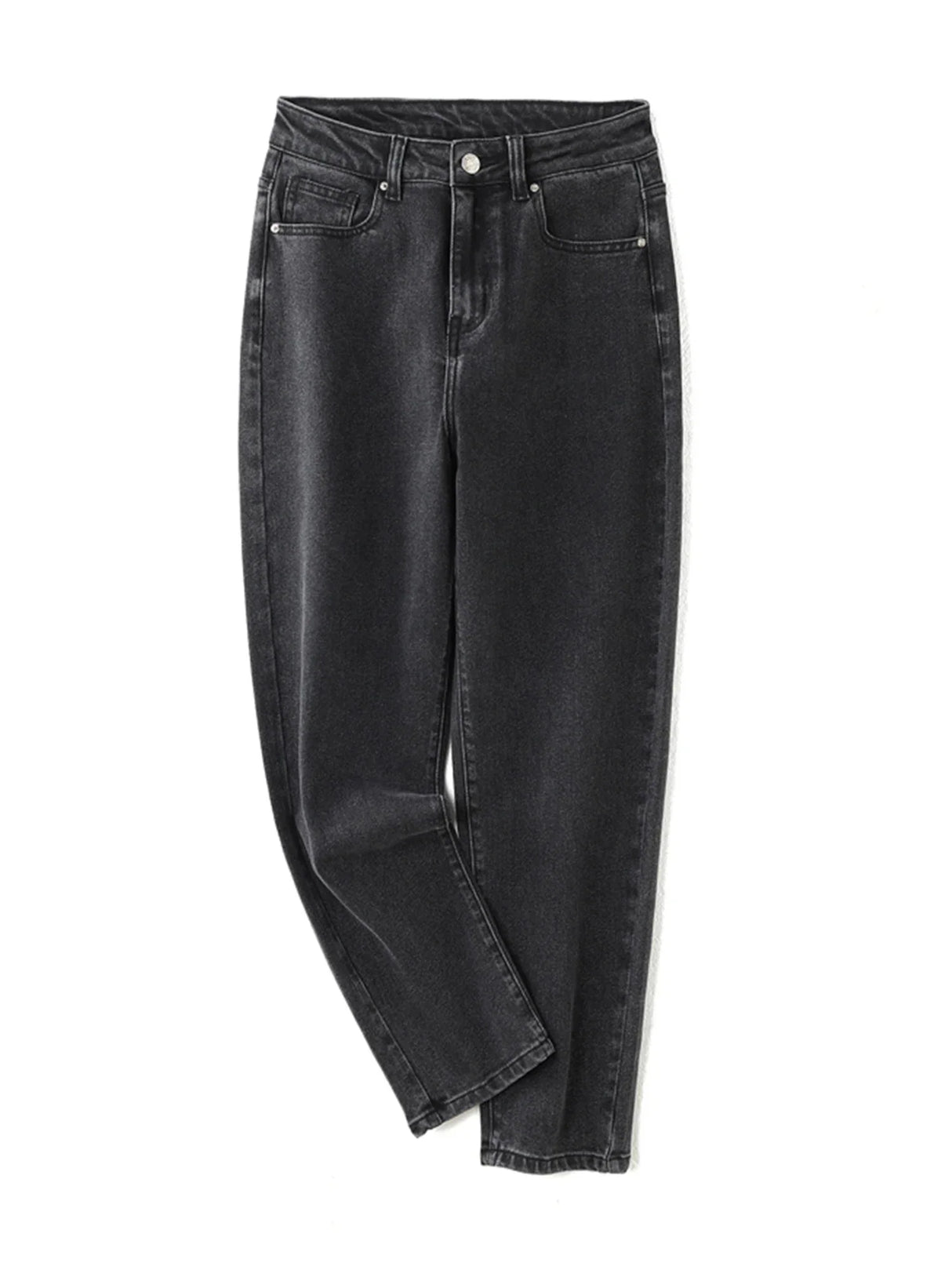 Plus Size Women Autumn Washing loose stretchy pant