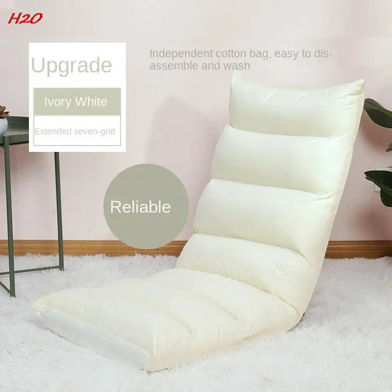Seven Grids Adjustable Lazy Sofa Chair Tatami Folding